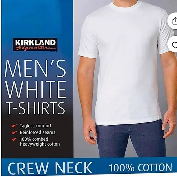 Kirkland Signature Underwear Socks Kirkland Signature White